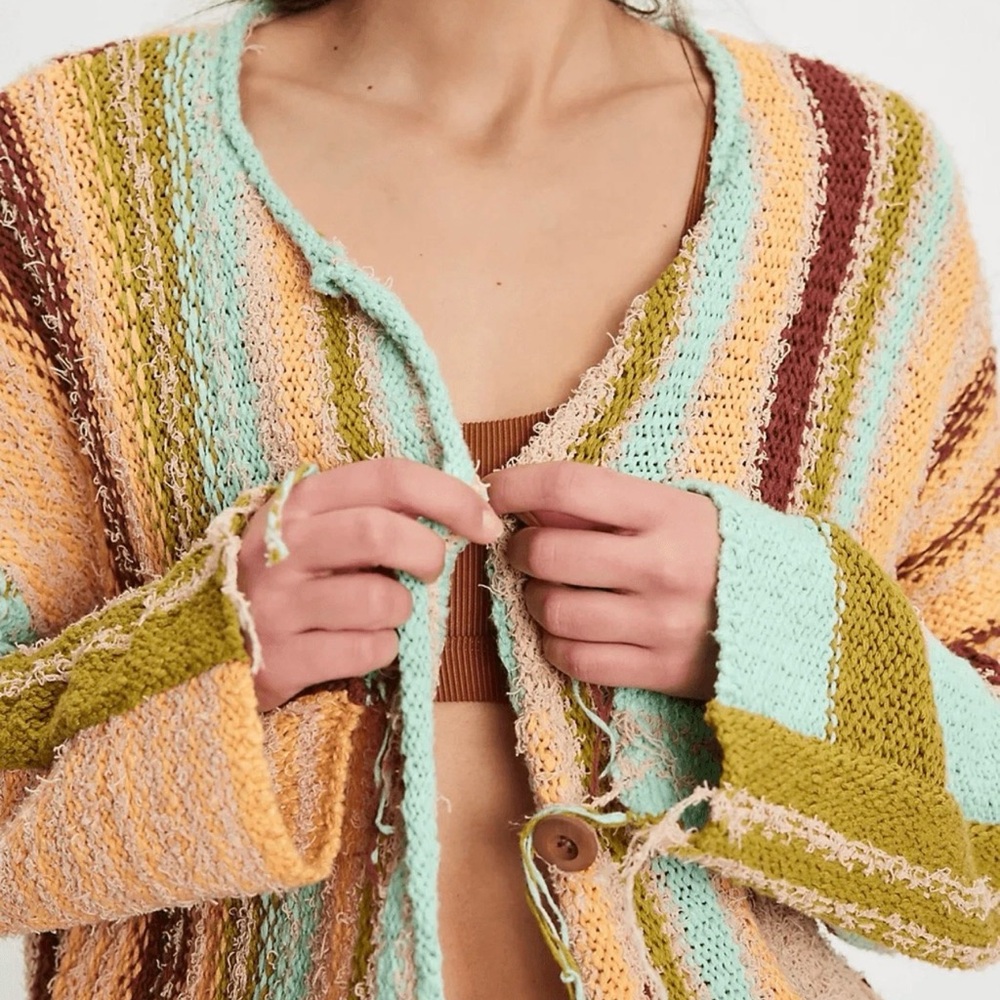Free People Baja Cardi  XS - Picture 4 of 8